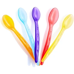 BabyJem Babylöffel Transparent 5 St