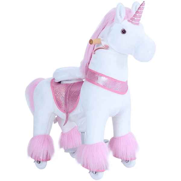PonyCycle® Pink Unicorn mit Bremse - klein PonyCycle® Pink Unicorn Mit Bremse - Klein -Babyprodukte Rabatt Geschäft ponycycle pink unicorn mit bremse klein a313691