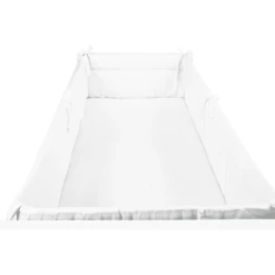 SONNE Rundumnestchen Uni 32x420cm Weiss